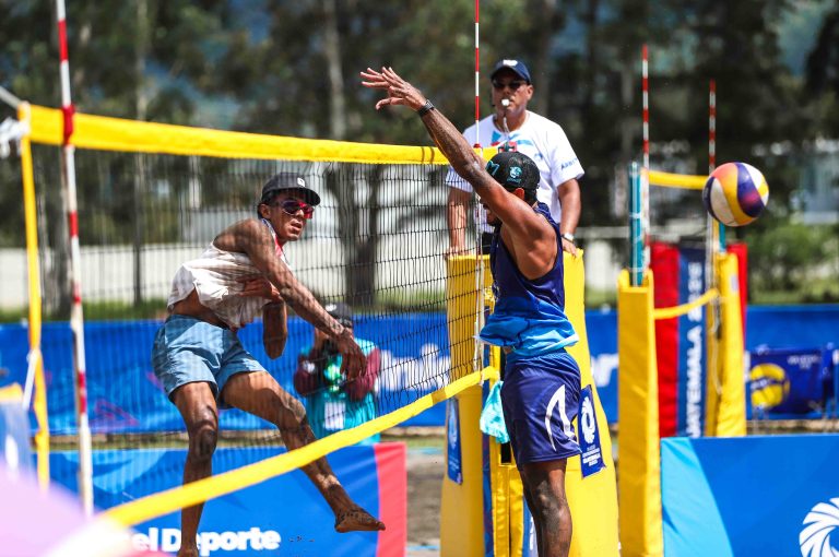 Varela/Araya from Costa Rica Remain the Only Undefeated Men’s Beach Volleyball Pair at the Central American Games