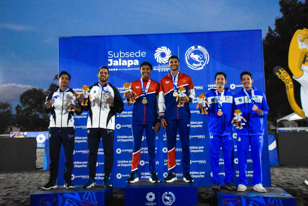 Julián Araya and Jhostin Varela of Costa Rica, New Central American Games Champions