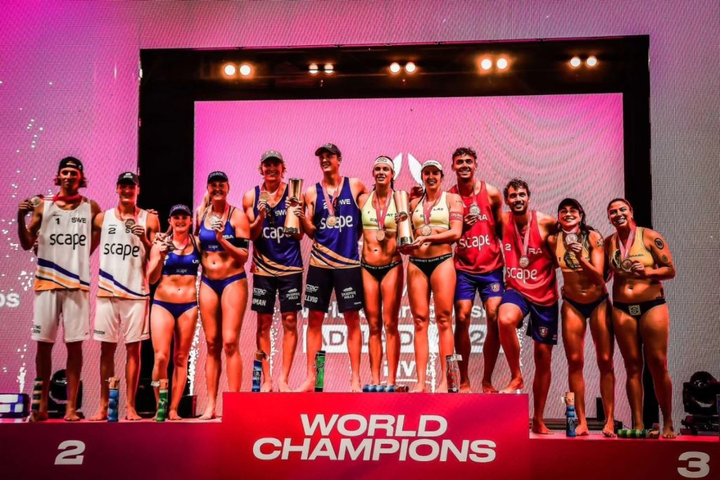 USA’s Nuss & Brasher Win Silver at 2025 FIVB Beach Volleyball World Championship
