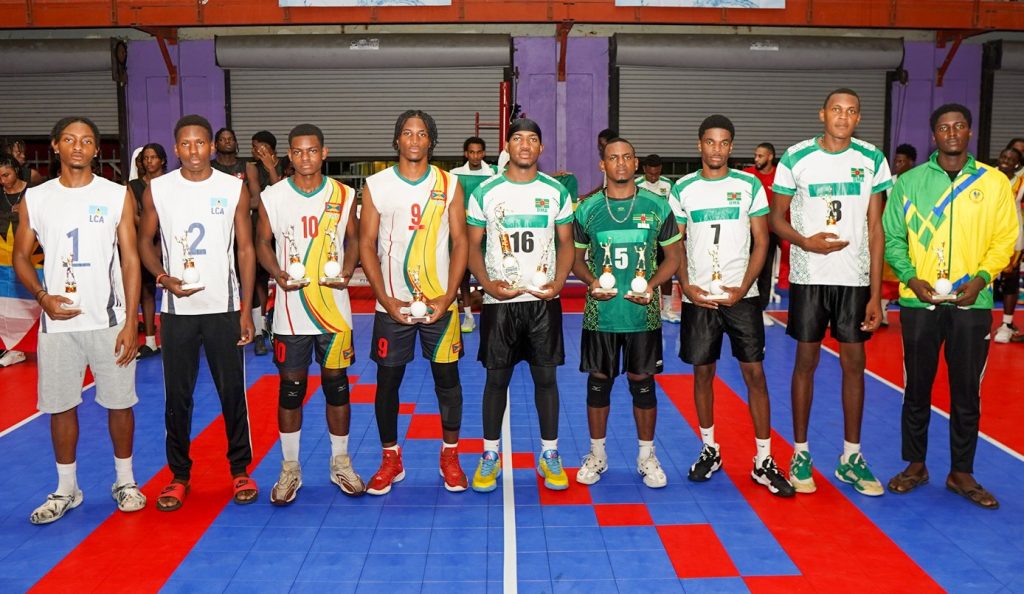 Dominica’s Sherron Vidal Shines as MVP at ECVA U23 Men’s Championship