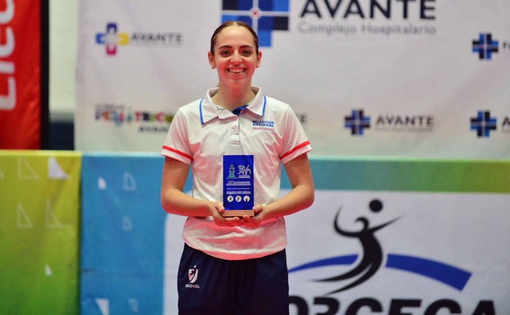Mariana Fallas of Costa Rica Named MVP of the 15th AFECAVOL U19 Central American Championship