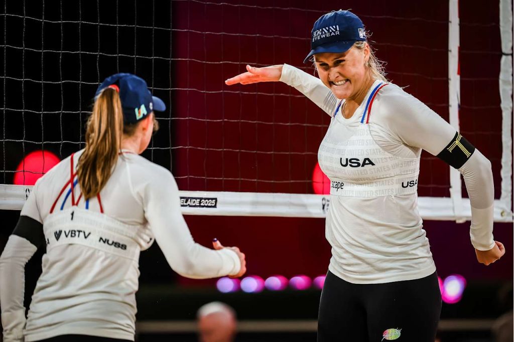 Nuss & Brasher against Stam & Schoon in high-profile eighthfinal in Adelaide