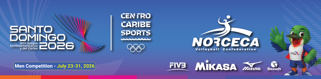 2026 - XXV Men Central American and Caribbean Games Sto Domingo