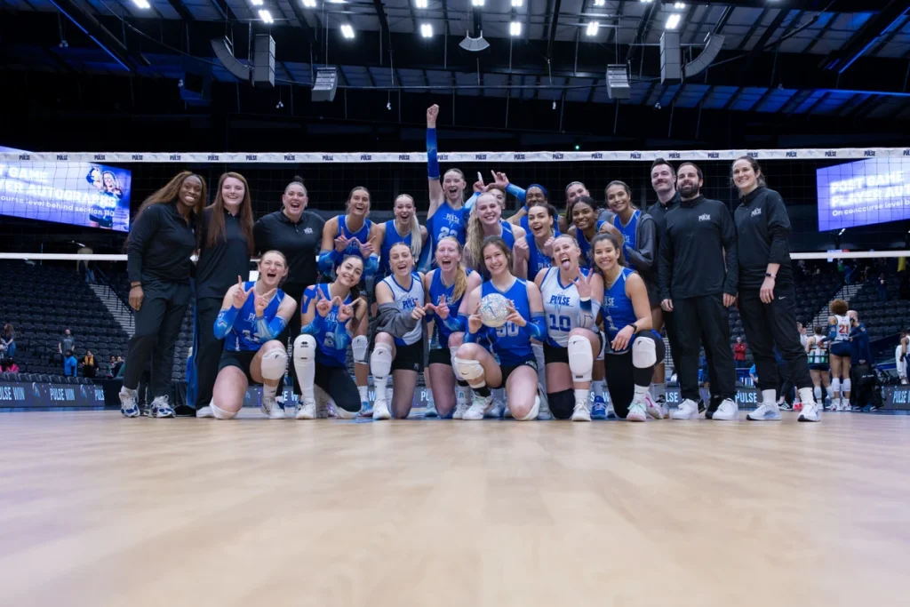 Dallas Pulse Power Past Grand Rapids Rise In Four Sets