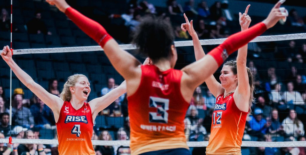 Rise Rally For 3-1 Win to Upset League-Leading Indy