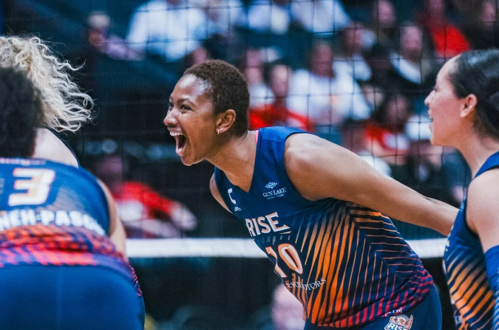 Record-Setting Performances Lift Rise Past Fury In Five Sets