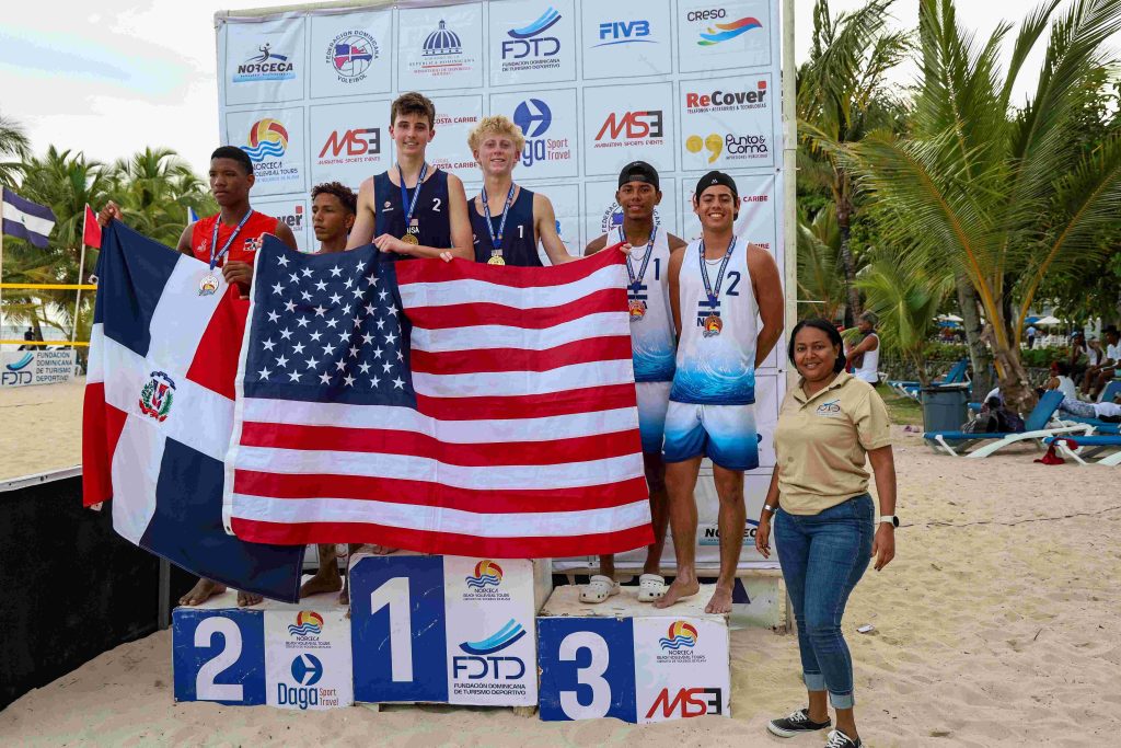 Americans Mortensen/Phillips Claim Boy’s Gold at NORCECA U18 Qualifier