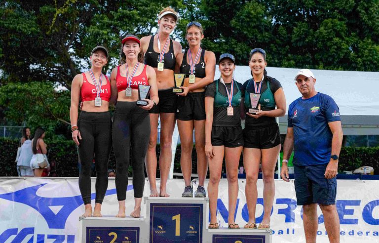 Van Winden/Sparks of the United States claim gold at the first stop of the 2026 NORCECA Tour