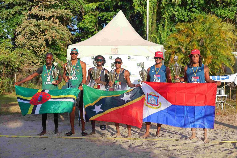 Saint Kitts and Nevis Strike Gold in Men’s Competition at 2026 ECVA Senior Beach Volleyball Championship