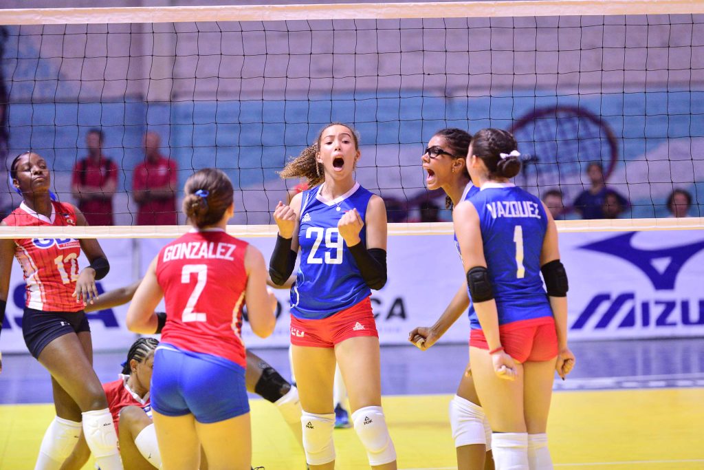 Puerto Rico Earns First Win Beating Dominican Republic in Five Sets