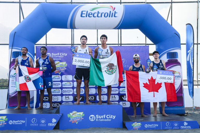 Lares and Carlos Andrés of Mexico, Three-Time Champions of the NORCECA Tour 2026