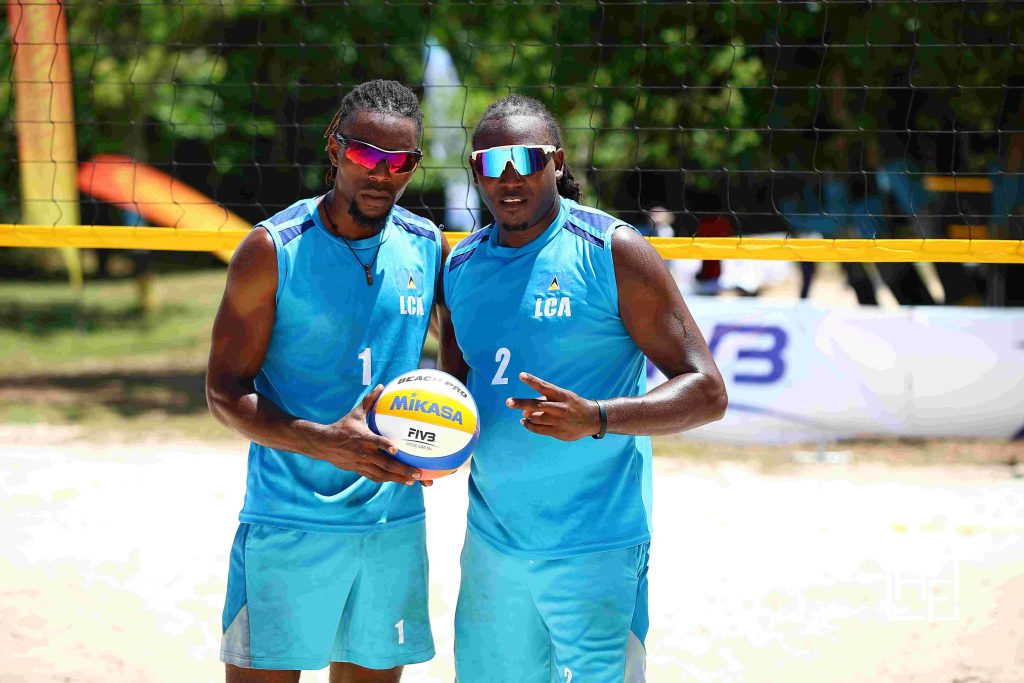 Reigning Men’s Champions Undefeated on First Day of ECVA Beach Volleyball Championship