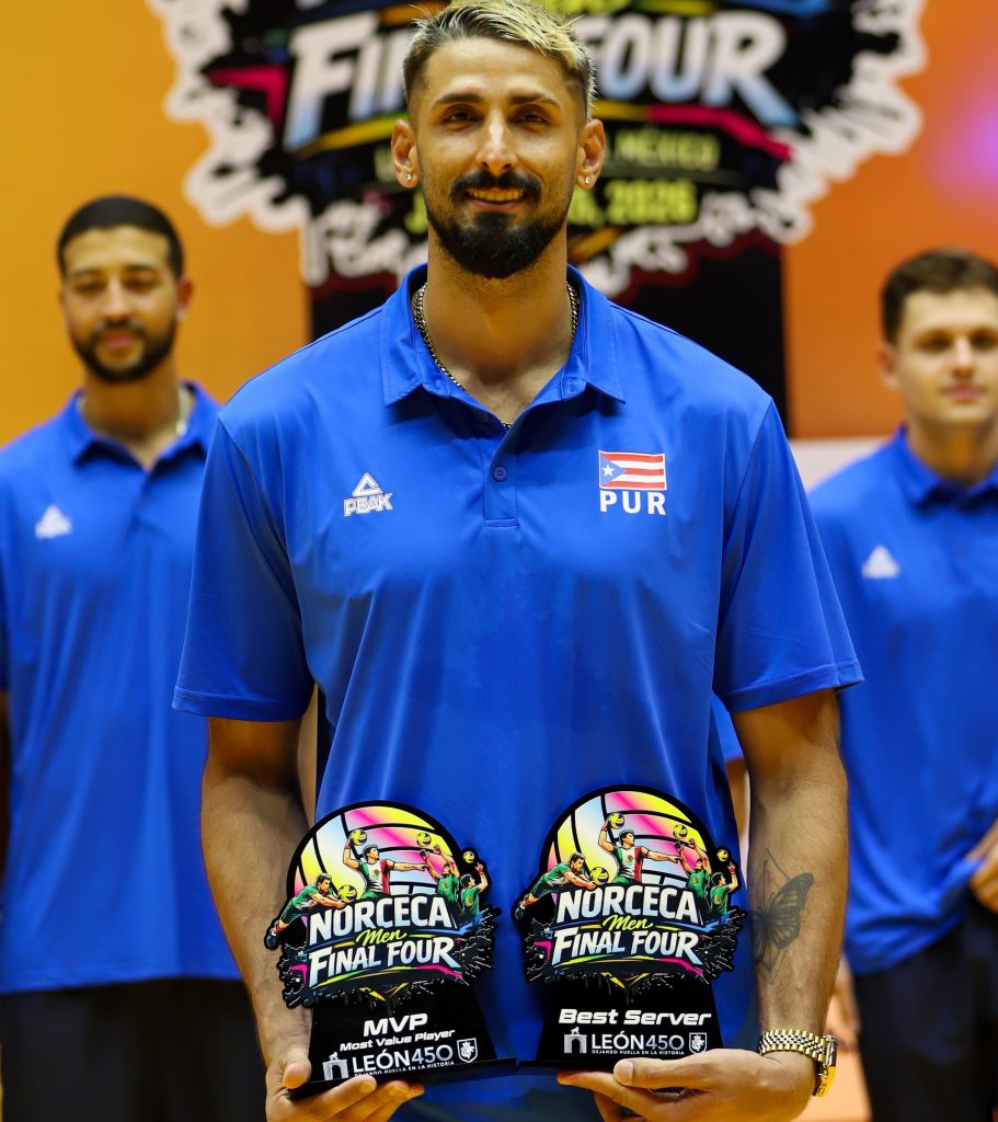 Jair Santiago Named MVP of the 2026 NORCECA Men's Final Four