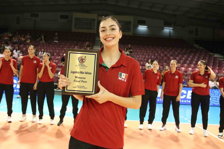 Mexico’s Sofía Maldonado Named Most Valuable Player of the 2026 NORCECA Women’s Final Four