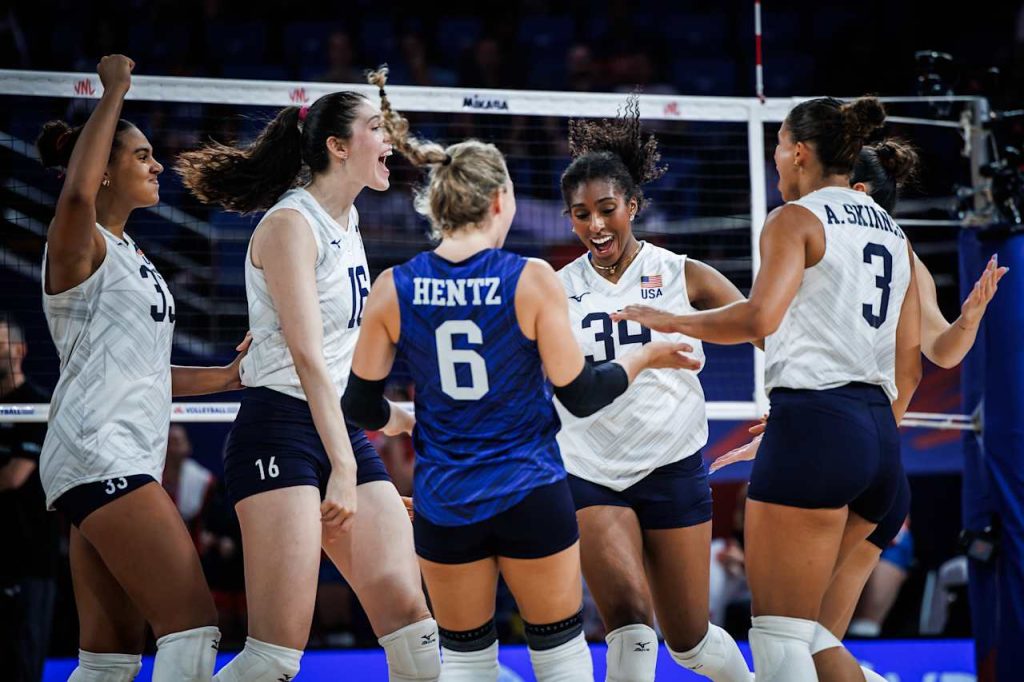 USA Defeat Czechia in Dominant Fashion at the Women’s VNL