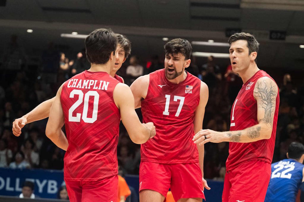 USA Opens Men's VNL with a Win; Canada and Cuba Drop Their Openers