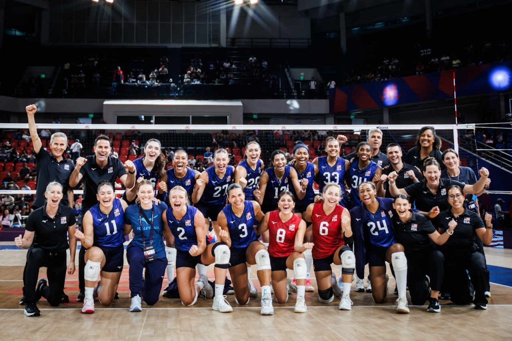 USA and Canada Close Week Two of the Women’s VNL with Victories