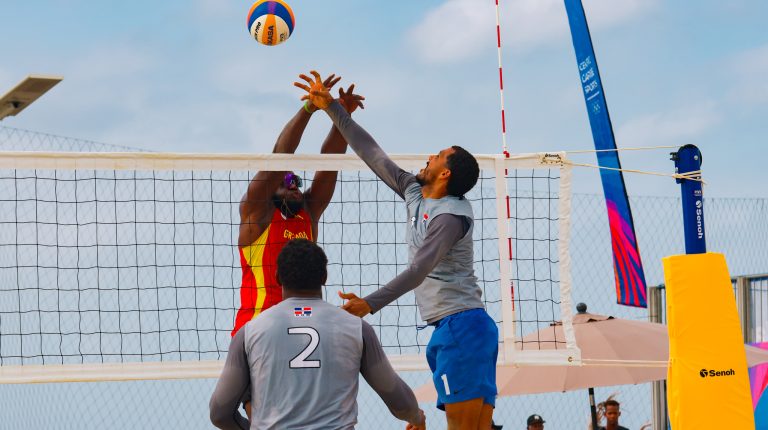 Five Teams Remain Unbeaten in Men’s Beach Volleyball at Santo Domingo 2026