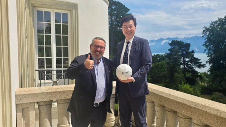 Japan Volleyball Association visits Volleyball House as a historic partnership moves forward