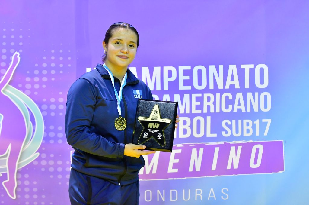Kamila Morales Named MVP of the AFECAVOL U17 Central American Championship