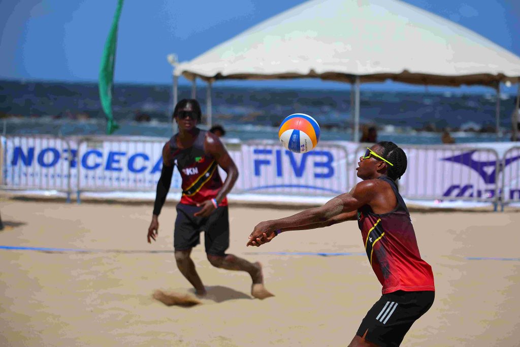 Hosts St Kitts & Nevis Lead Strong Opening Day at ECVA U20 Beach Championship