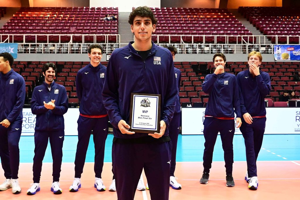 Tread Rosenthal Earns MVP Honors at NORCECA Final Six