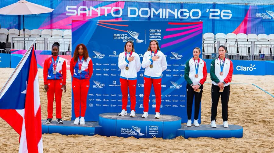 Allanis Navas and María González Win Back-to-Back CAC Games Women’s Beach Volleyball Titles