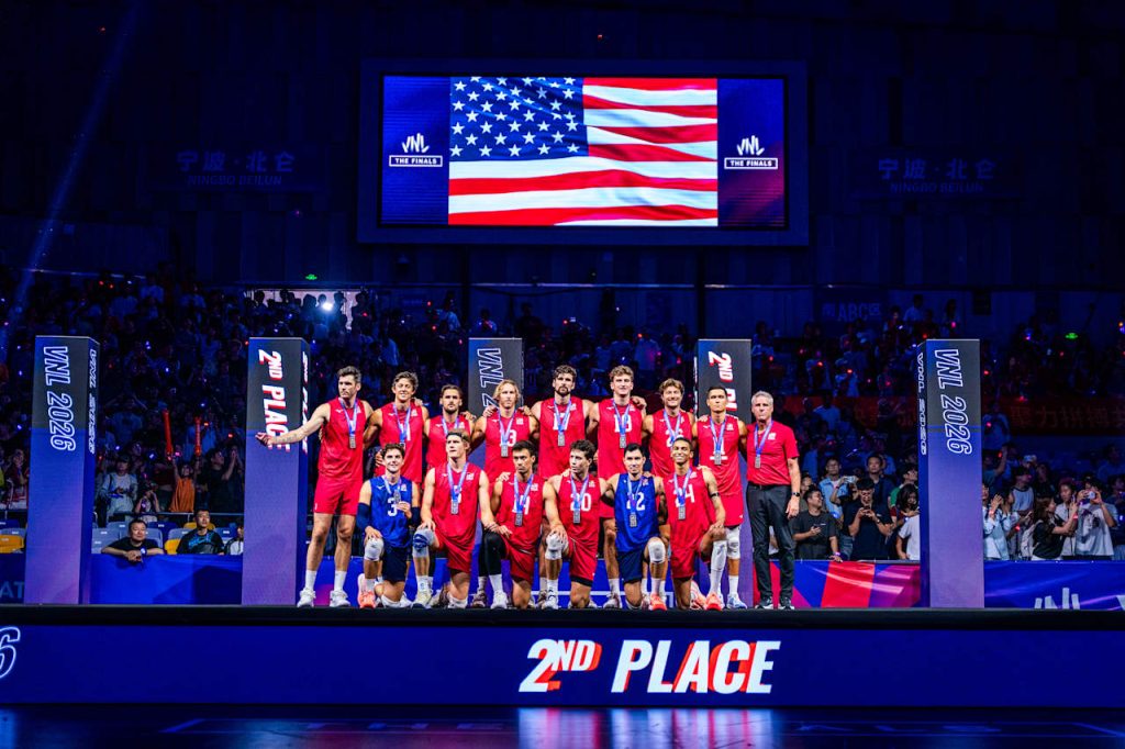 USA Take 2026 Men’s VNL Silver After Five-Set Battle with Poland