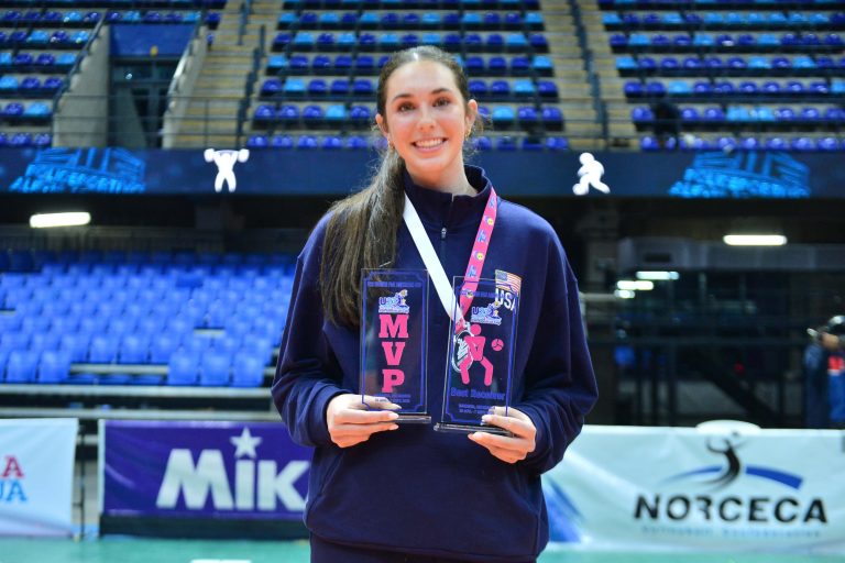 Tessa Larkin Named MVP of the NORCECA U23 Women’s Pan American Cup