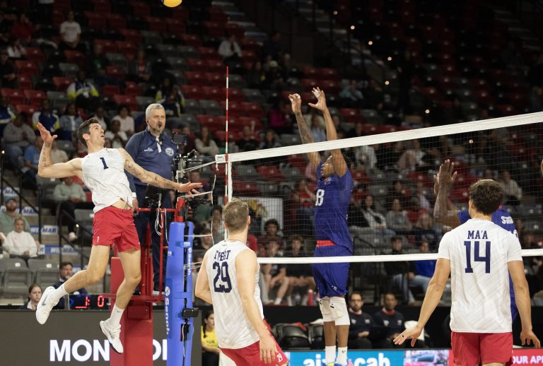 USA holds off Cuba to win its pool at NORCECA Championship