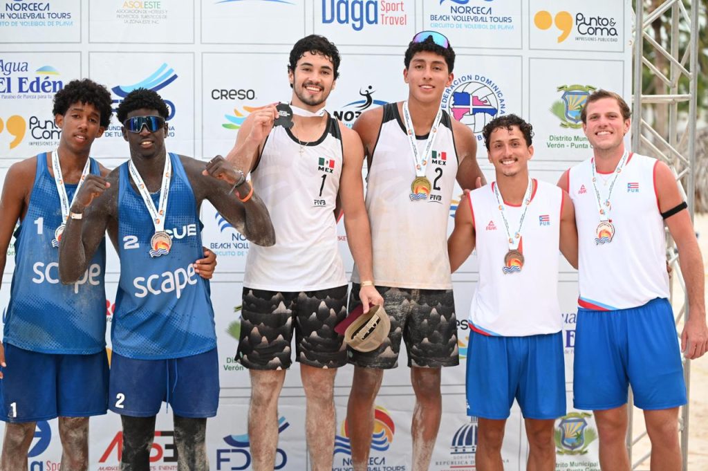Mexico’s Carlos Andres and Lares Claim Sixth NORCECA Tour Gold in Punta Cana