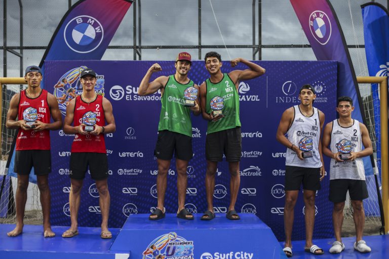 Carlos Andrés/Lares Complete Perfect Run to Win U23 NORCECA Beach Volleyball Title
