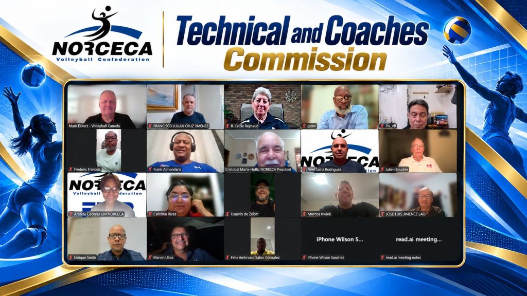 NORCECA Technical and Coaches Commission Reviews Development Strategies and New Rules of the Game